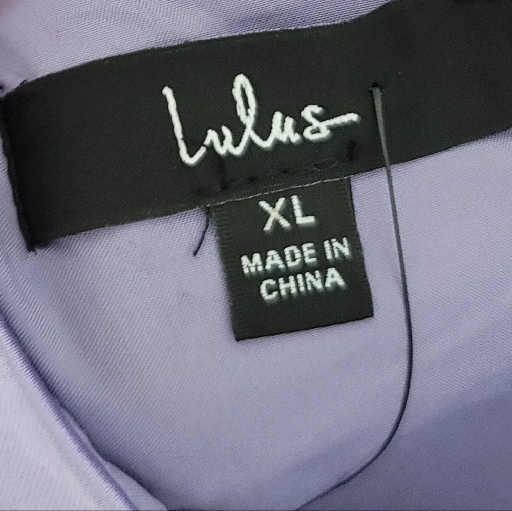 🆕️ Lulus Perfectly Sleek Lavender Satin Halter Slip Midi Dress - Picture 6 of 16